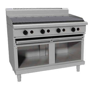 Waldorf 800 Series CH8120G-CB - 1200mm Gas Chargrill - Cabinet Base