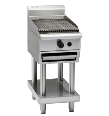 Waldorf 800 Series CH8450G-LS - 450mm Gas Chargrill - Leg Stand