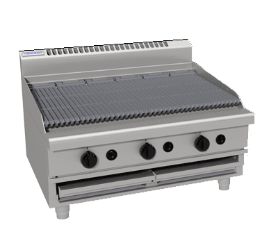 Waldorf 800 Series CH8900G-B - 900mm Gas Chargrill Bench Model