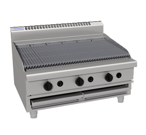 Waldorf 800 Series CH8900G-B - 900mm Gas Chargrill Bench Model