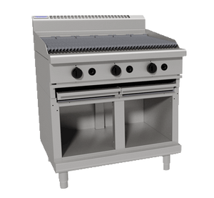 Waldorf Bold CH8900G-CB - 900mm Gas Chargrill - Cabinet Base