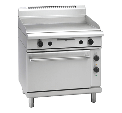 Waldorf 800 Series GP8910GE - 900mm Gas Griddle Electric Static Oven Range