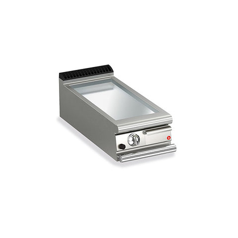 Baron Q70FTT/G405 1 BURNER GAS FRY TOP WITH SMOOTH CHROME PLATE AND THERMOSTAT CONTROL