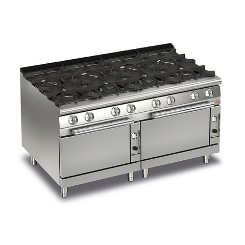 Baron Q70PCF/G1605 8 BURNER GAS COOK TOP WITH 2 GAS OVENS