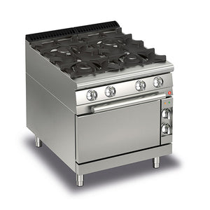 Baron Q70PCF/G8005 4 BURNER GAS COOK TOP WITH GAS OVEN