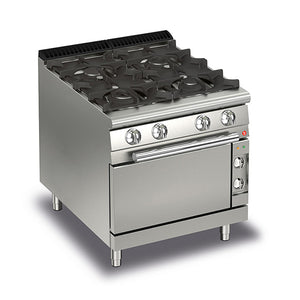 Baron Q70PCF/GE8005 4 BURNER GAS COOK TOP WITH ELECTRIC OVEN