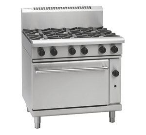 Waldorf 800 Series RN8619GEC - 900mm Gas Range Electric Convection Oven