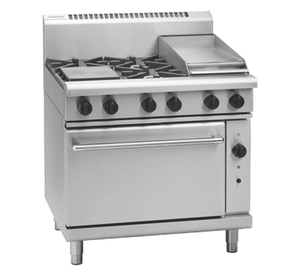 Waldorf 800 Series RN8613GEC - 900mm Gas Range Electric Convection Oven